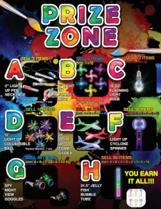 Prize Zone Program Spring
